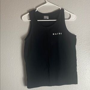ICON Black Tank Top